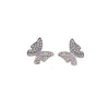 Butterfly Cubic Zirconia Earring - CHOMEL