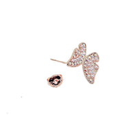 Butterfly Cubic Zirconia Earring - CHOMEL