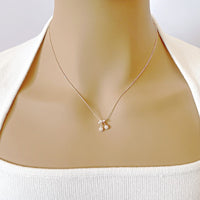 Cherry Cubic Zirconia  Necklace - CHOMEL