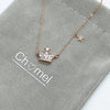 Crown Cubic Zirconia  Necklace.