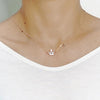 Crown Cubic Zirconia  Necklace.