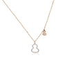 Gourd-Hulu Cubic Zirconia Necklace.