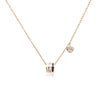 Tunnel Cubic Zirconia Necklace.