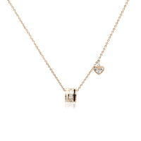 Tunnel Cubic Zirconia Necklace.
