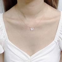 Butterfly Mother of Pearl Necklace.