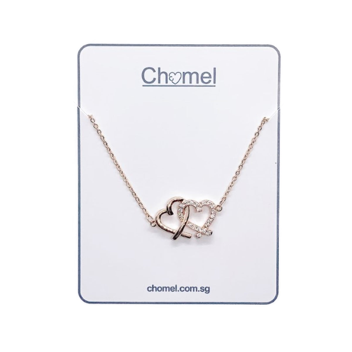 Heart Cubic Zirconia Necklace.