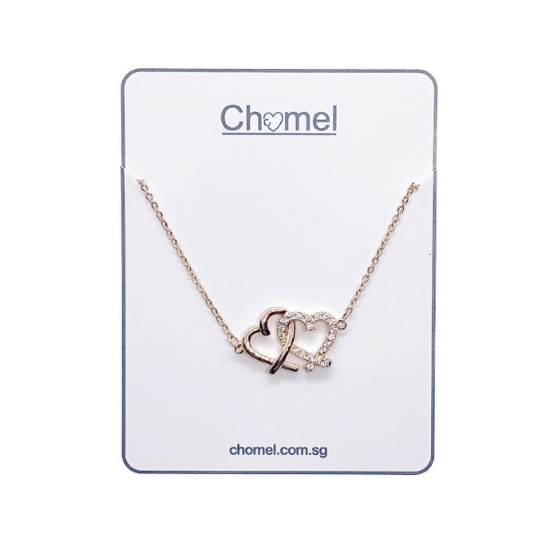 Heart Cubic Zirconia Necklace.