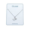 Fan Cubic Zirconia Necklace.