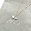 Fan Cubic Zirconia Necklace.