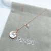 Star Mother of Pearl Necklace.
