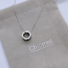 Tunnel Cubic Zirconia Necklace.