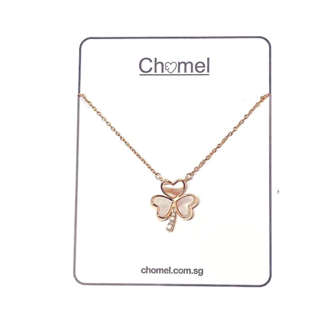 Clover Mother of Pearl Necklace.