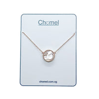 Moon & Star Mother of Pearl Necklace.