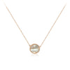 Moon & Star Mother of Pearl Necklace.