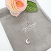 Moon & Star Mother of Pearl Necklace - CHOMEL