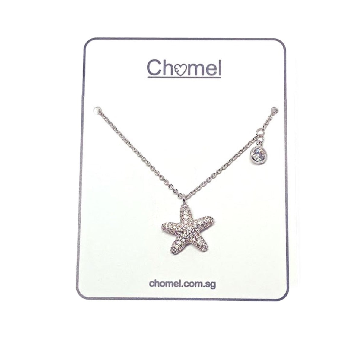 Starfish Cubic Zirconia Necklace.