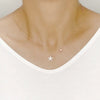 Starfish Cubic Zirconia Necklace.