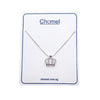 Crown Cubic Zirconia Necklace.