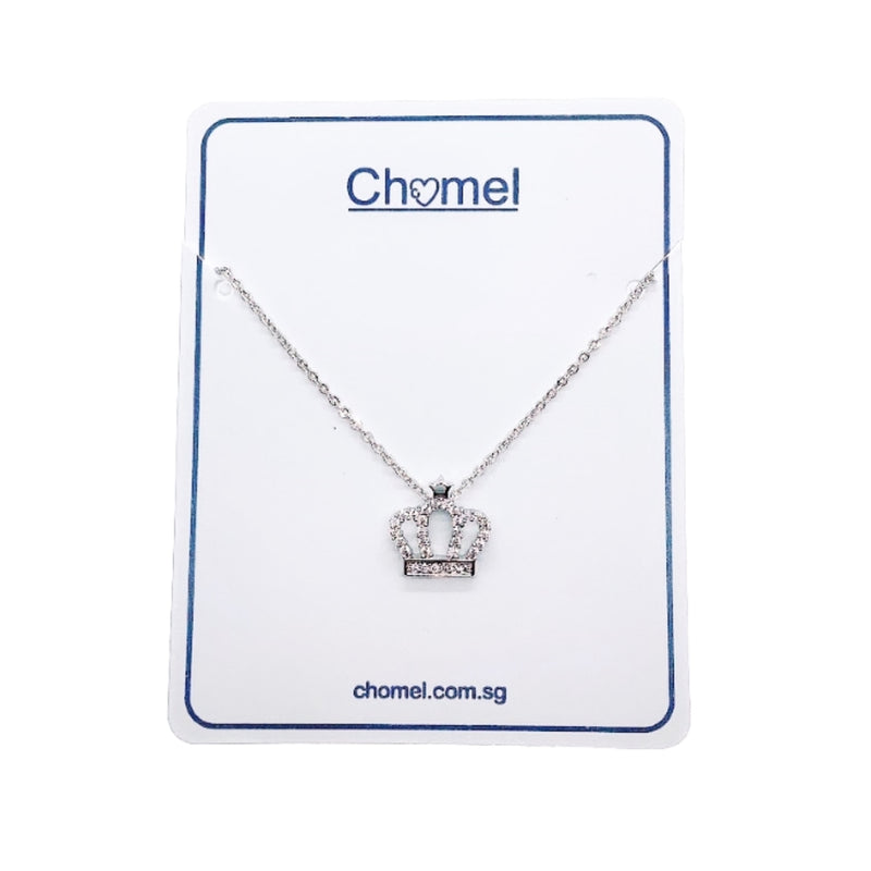 Crown Cubic Zirconia Necklace.