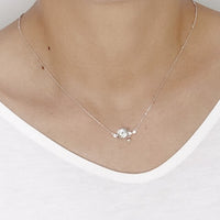 Planet Cubic Zirconia Necklace.