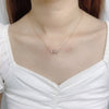 Planet Cubic Zirconia Necklace.