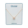 Tunnel Mother of Pearl Cubic Necklace.