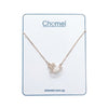 Planet Cubic Zirconia Necklace.