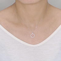 Cubic Zirconia Necklace.