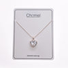 Heart Cubic Zirconia Necklace.