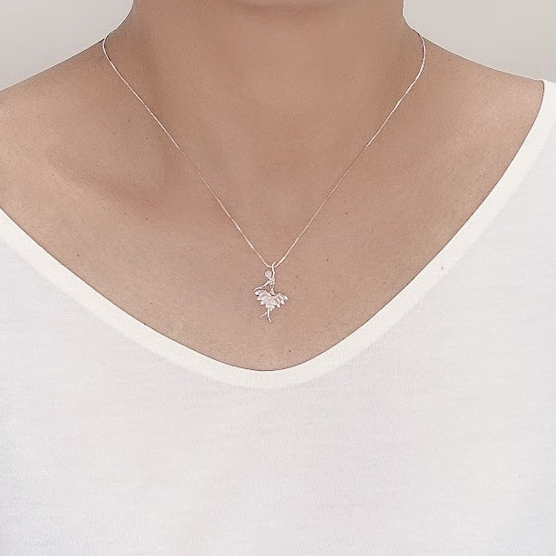 Ballerina Cubic Zirconia  Necklace.