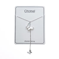 Butterfly Mother of Pearl Necklace - CHOMEL
