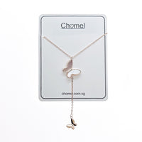 Butterfly Mother of Pearl Necklace - CHOMEL