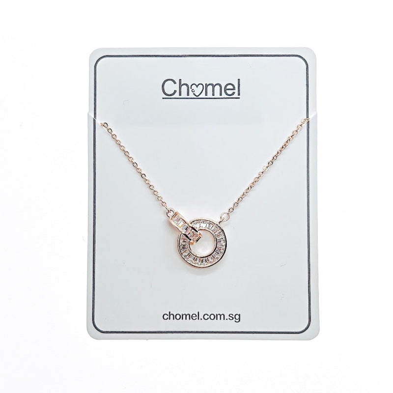 Cubic Zirconia Necklace - CHOMEL