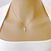 Cross Cubic Zirconia Necklace - CHOMEL