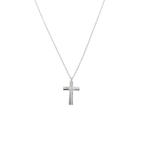 Cross Cubic Zirconia Necklace - CHOMEL