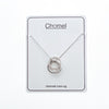 Interlocking  Cubic Zirconia Necklace - CHOMEL