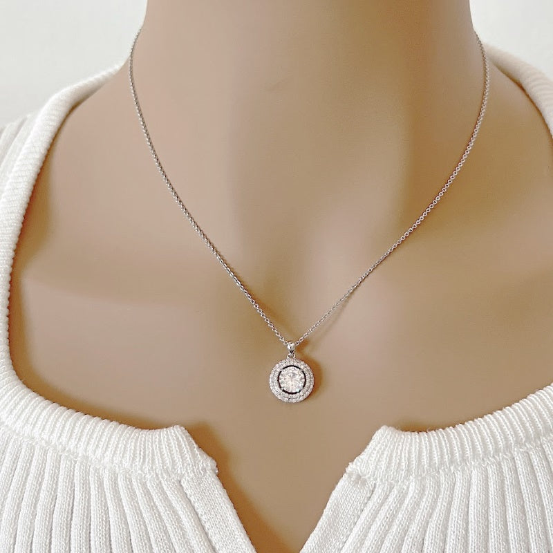 Cubic Zirconia Necklace - CHOMEL