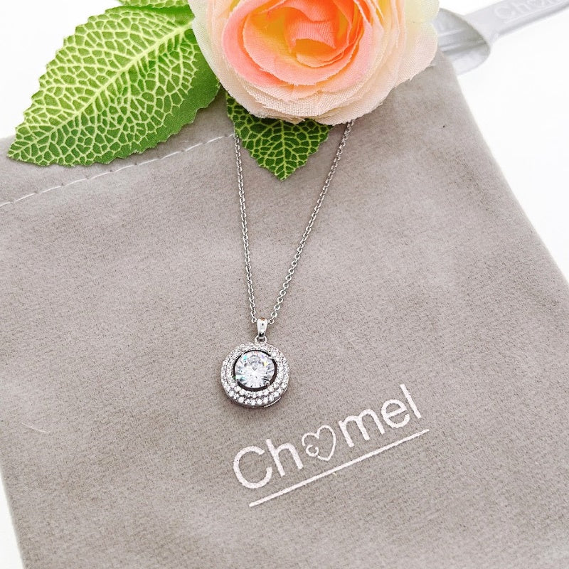 Cubic Zirconia Necklace - CHOMEL