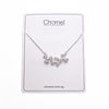 Leaf Cubic Zirconia Necklace - CHOMEL