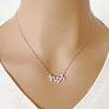 Leaf Cubic Zirconia Necklace - CHOMEL