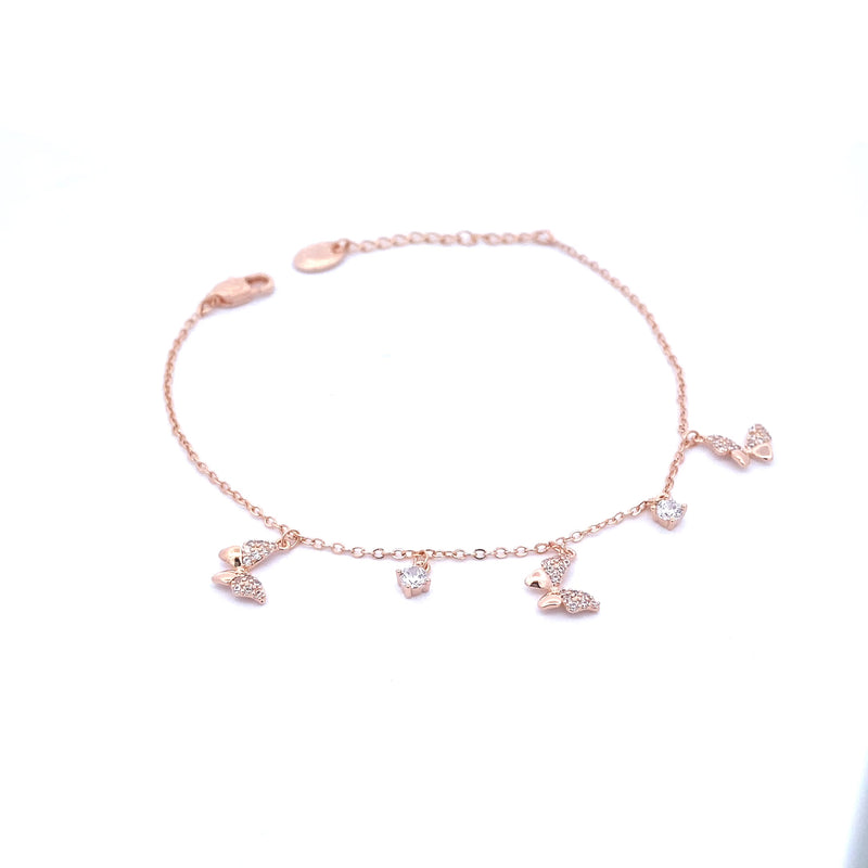 Butterfly Cubic Zirconia Bracelet