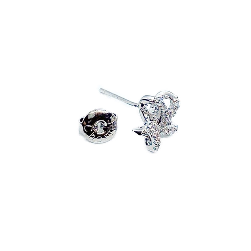 Star Cubic Zirconia Earrings.