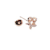 Star Cubic Zirconia Earrings.