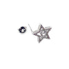 Star Cubic Zirconia Earring.