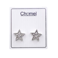 Star Cubic Zirconia Earring.