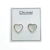 Heart Mother of Pearl Earrings - CHOMEL