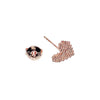 Heart Cubic Zirconia Earrings.