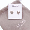 Heart Cubic Zirconia Earrings.
