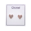 Heart Cubic Zirconia Earrings.