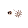Starburst Cubic Zirconia Earrings.